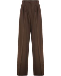 Weekend by Maxmara - Garenna Wool Trousers - Lyst