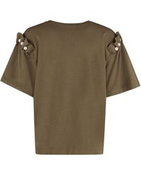 Mother Of Pearl Amber Crew-neck T-shirt - Green