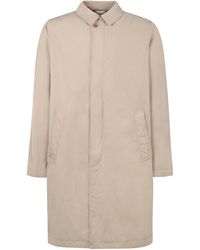 Aspesi - Back Slit Collared Jacket - Lyst