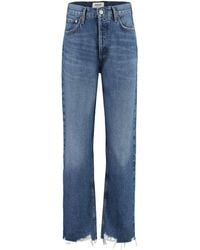 Agolde - 5-pocket Straight-leg Jeans - Lyst