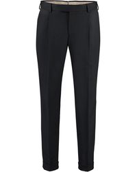 PT01 - Virgin Wool Tailored Trousers - Lyst