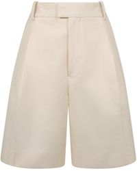 Jil Sander - Cotton Bermuda Shorts - Lyst