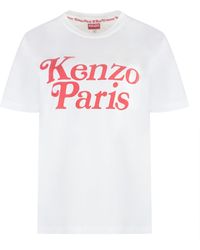 KENZO - T-shirt By Verdy in cotone con logo - Lyst
