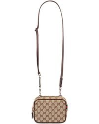 Gucci - Mini-bag GG in canvas - Lyst