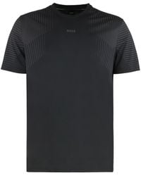 BOSS - Slim Fit Crew Neck T-Shirt - Lyst