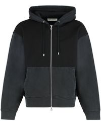 Our Legacy - Hooded Sweatshirt With Zipper In Cotton - Lyst