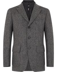 BOSS - Double Layer Blazer - Lyst