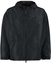 Dolce & Gabbana - Technical Fabric Hooded Jacket - Lyst