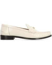 Ferragamo - New Vara Leather Loafers - Lyst
