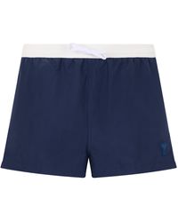 Ami Paris - Swim Shorts With Drawstring - Lyst