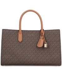 MICHAEL Michael Kors - Scarlett Printed Canvas Handbag - Lyst