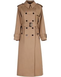 Herno - Trench coat in cotone - Lyst