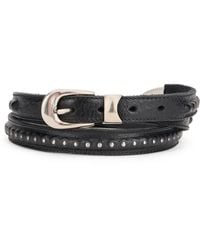 Our Legacy - Leather Belt With Studs - Lyst