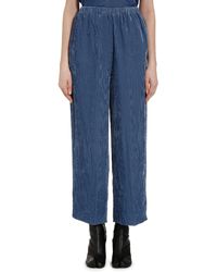 Forte Forte Pantaloni in velluto a coste - Blu