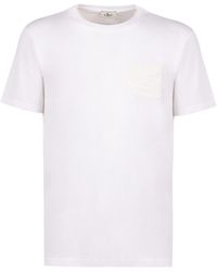 Etro - Cotton Crew-neck T-shirt - Lyst