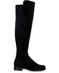 stuart weitzman stand suede tall boots