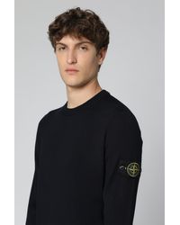 Stone Island - Virgin Wool Crew-Neck Sweater - Lyst