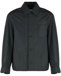 Ami Paris - Padded Nylon Overshirt - Lyst