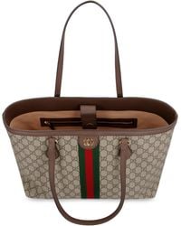 Gucci - Ophidia Large Tote Bag, Gg Canvas - Lyst