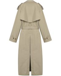 Balenciaga - Trench coat in cotone - Lyst