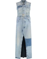 MM6 by Maison Margiela - Denim Dress - Lyst