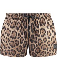 Dolce & Gabbana - Nylon Swim Shorts - Lyst