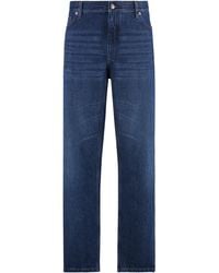 ZEGNA - Straight Leg Denim Jeans For - Lyst