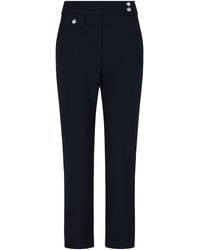 Veronica Beard - Slim-Leg Trousers Renzo - Lyst