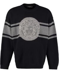 blue versace sweater