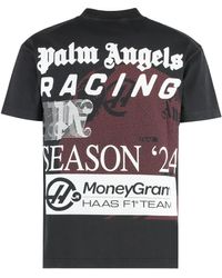 Palm Angels - T-Shirt Paxhaas Racing Club - Lyst
