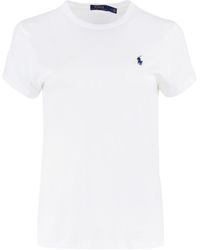 Polo Ralph Lauren - T Shirt In Cotone Leggero - Lyst