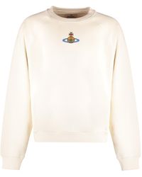 Vivienne Westwood - Cotton Crew-neck Sweatshirt - Lyst