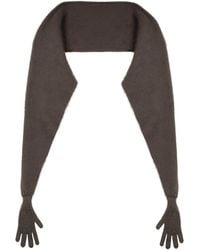 Moschino - Mohair Cape Coat - Lyst
