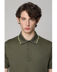 Paul & Shark - Solid Shirt Collar Polo - Lyst
