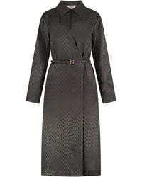 Fendi - Silk Shirtdress - Lyst