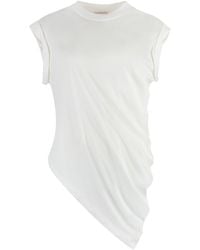 Alexander McQueen - Cotton Crew-neck T-shirt - Lyst
