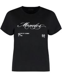 Moncler - Cotton Crew-Neck T-Shirt - Lyst