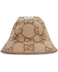 Gucci - 'jumbo Gg' Bucket Hat - Lyst