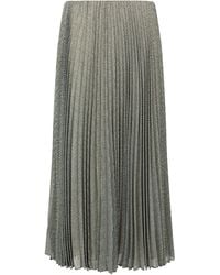 Vince - Long Pleated Skirt - Lyst