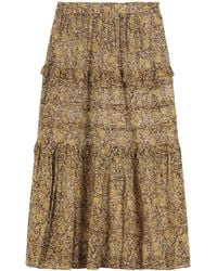 Isabel Marant - Skirt With Ruffle Volomia - Lyst