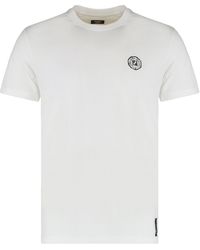 Fendi - Cotton Crew-Neck T-Shirt - Lyst