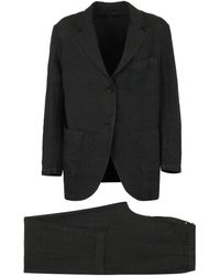 Aspesi - Linen Two-Piece Suit - Lyst