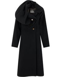 Vivienne Westwood - Long Asymmetric Wool Coat - Lyst