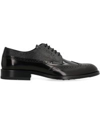 Tod's - Leather Lace-Up Shoes - Lyst