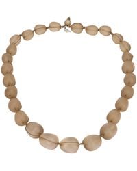 Emporio Armani - Necklace With Resin Beads - Lyst