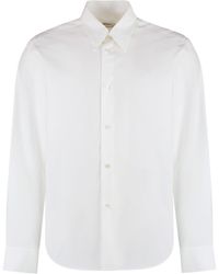 Lanvin - Camicia in popeline di cotone - Lyst