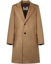 Mackintosh - Single-Breasted Wool Coat - Lyst