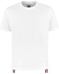 Thom Browne - Cotton Piqué T-Shirt - Lyst
