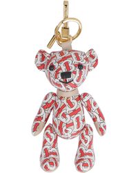 Burberry Thomas Teddy Bear Key-ring - Red