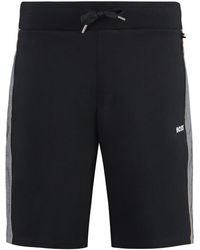 BOSS - Cotton Bermuda Shorts - Lyst